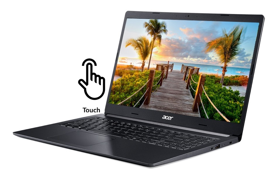 מחשב נייד מסך מגע Acer Aspire 5 A515-55T-5887 i5-1035G1 8GB 512GB SSD 15.6"Touch Win10 thumbnail