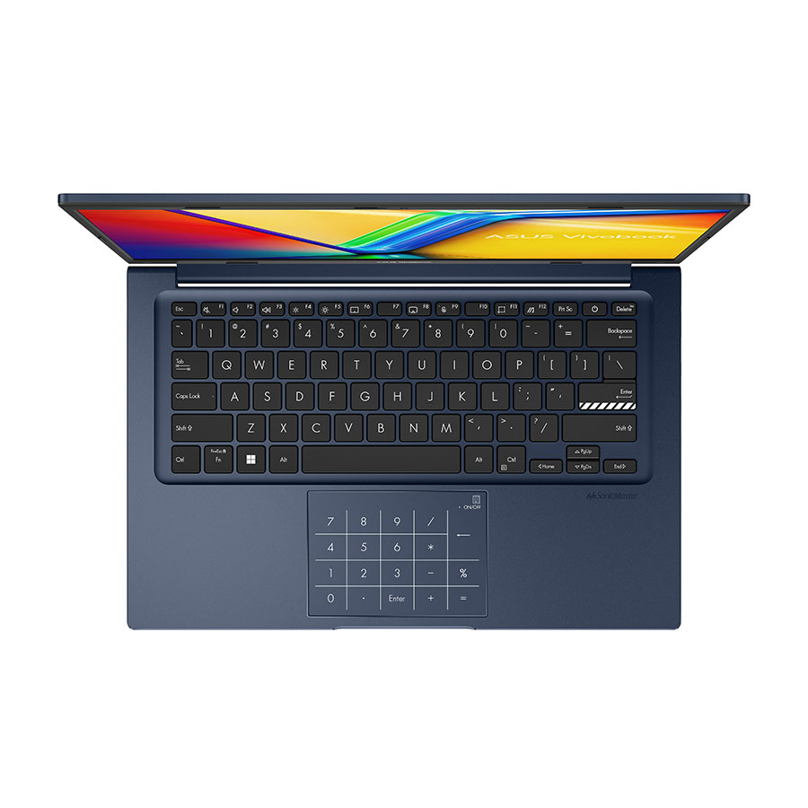 מחשב נייד ASUS Vivobook 14/X1404ZA-14.0 FHD /i7-1255U/16GB DDR4 /512GB M.2 SSD/FD/ Silver/FD/1Y thumbnail